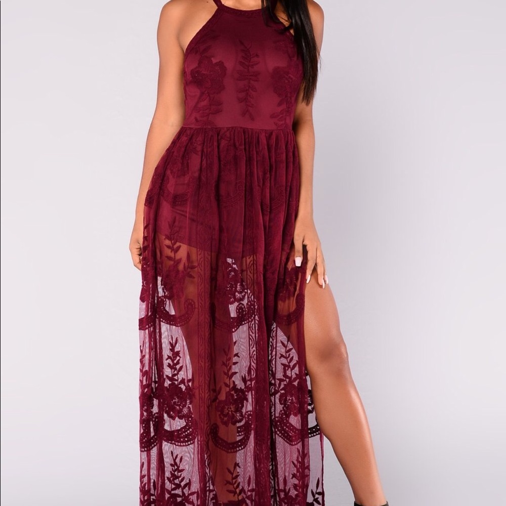 Fashion Nova “just love me” romper dress